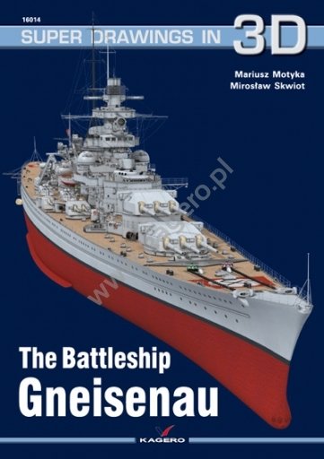 Kagero 16014 The Battleship Gneisenau EN