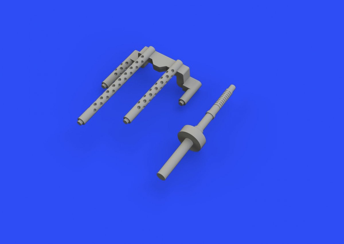 Eduard 648516 P-38F/ G gun barrels 1/48 TAMIYA – immagine 3
