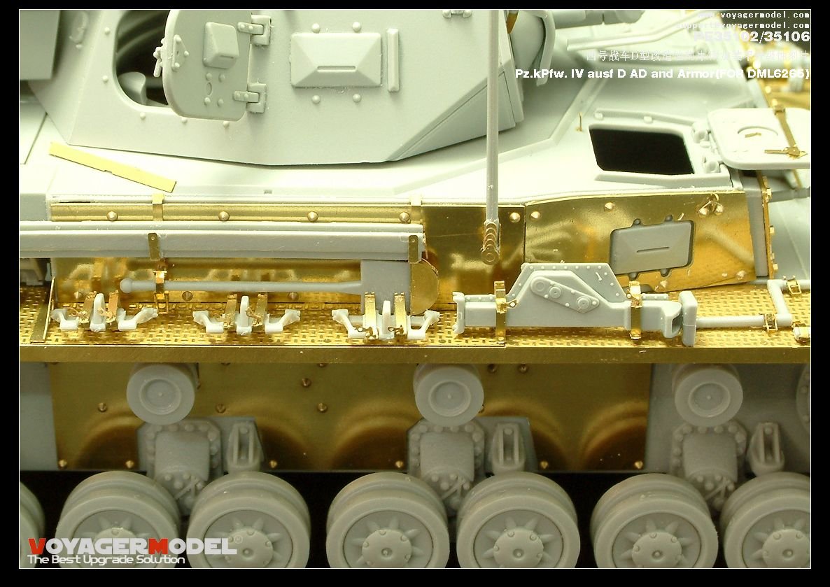 Voyager Model PE35106 Pz.kPfw. IV ausf D AD Armor 1/35 – zdjęcie 10