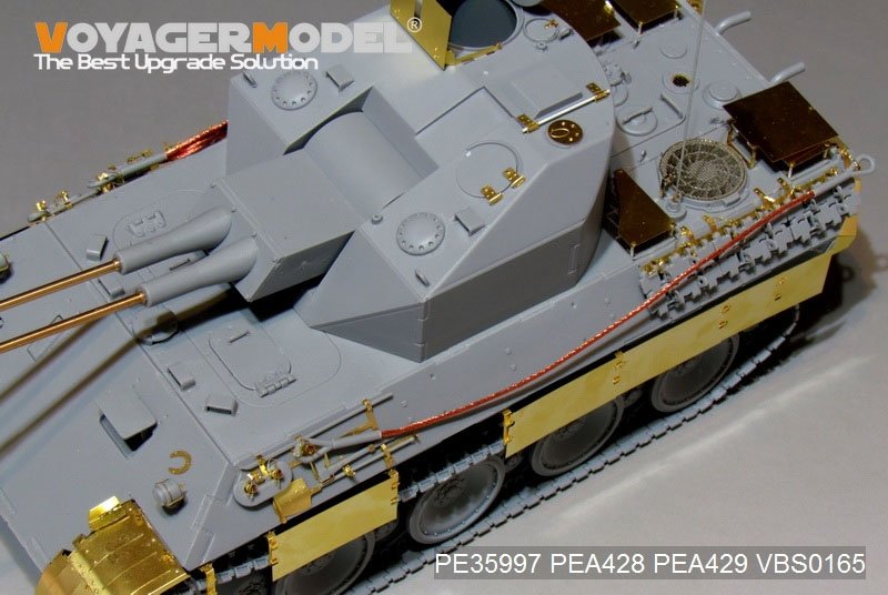 Voyager Model PE35997 WWII German FlaKPanzer V COELIAN Basic For TAKOM 2105 1/35 – immagine 16