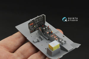 Quinta Studio QDS-32250 A-26C Invader 3D-Printed &amp;amp; colored Interior on decal paper (Hobby Boss) (with 3D-printed resin parts) 1/32 – image 8
