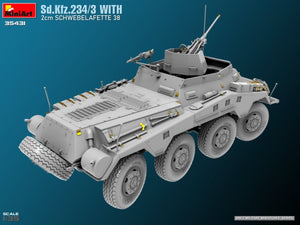 MiniArt 35431 Sd.Kfz.234/3 With 2cm Schwebelafette 38 1/35 – immagine 4