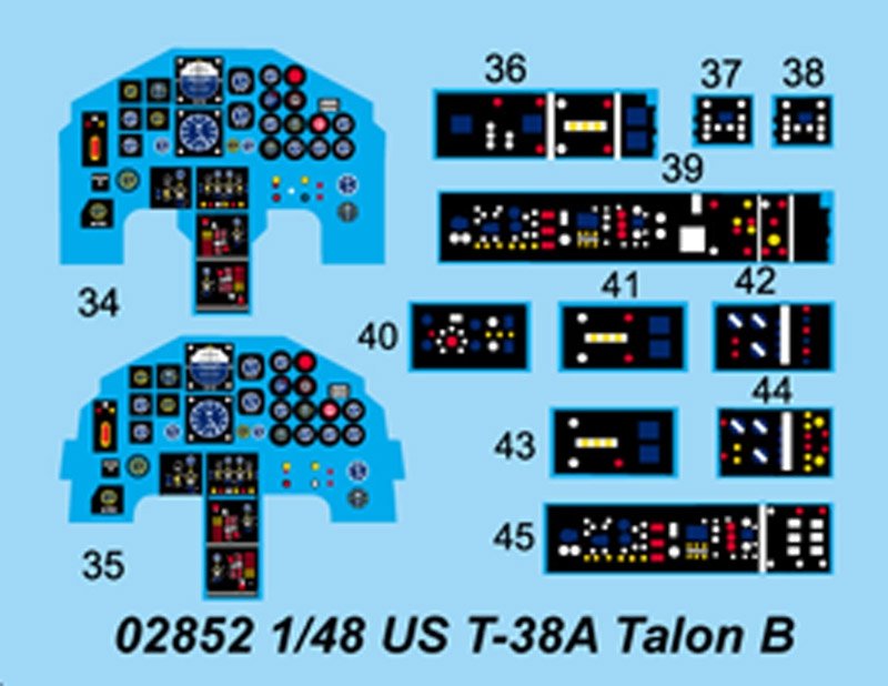 Trumpeter 02852 T-38A Talon 1/48 – Bild 5