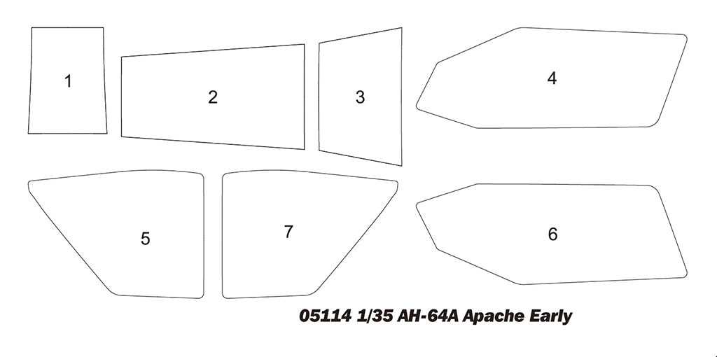 Trumpeter 05115 AH-64A Apache Late 1/35 – zdjęcie 4