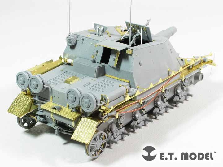 E.T. Model EA35-108 WWII German Stu.Pz.IV&amp;quot;Brummbar&amp;quot; Fender（Mid Production) For DRAGON Smart Kit 1/35 – immagine 3