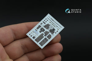 Quinta Studio QDS-48586 A-10A Warthog 3D-Printed &amp;amp; coloured Interior on decal paper (GWH) (small version) 1/48 – immagine 4