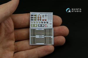 Quinta Studio QD35081 Opel kadett k38 3D-Printed &amp;amp; coloured Interior on decal paper (ICM) 1/35 – Bild 7