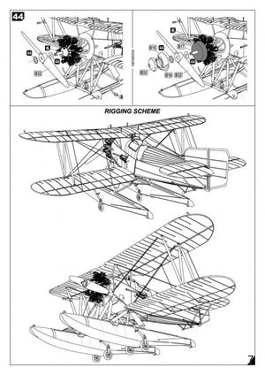 Armory Models 48004 Fairey Flycatcher British Interwar FAA Floatplane Fighter, Late (Metal) 1/48 – image 9