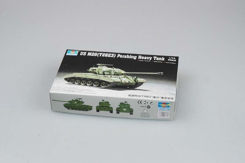Trumpeter 07264 US M26(T26E3) Pershing Heavy Tank 1/72 – Bild 2