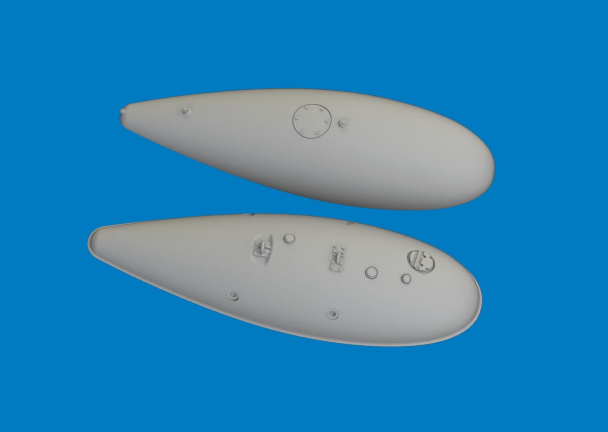 Eduard 6481084 P-40 75gal drop tank PRINT Eduard 1/48 – zdjęcie 3