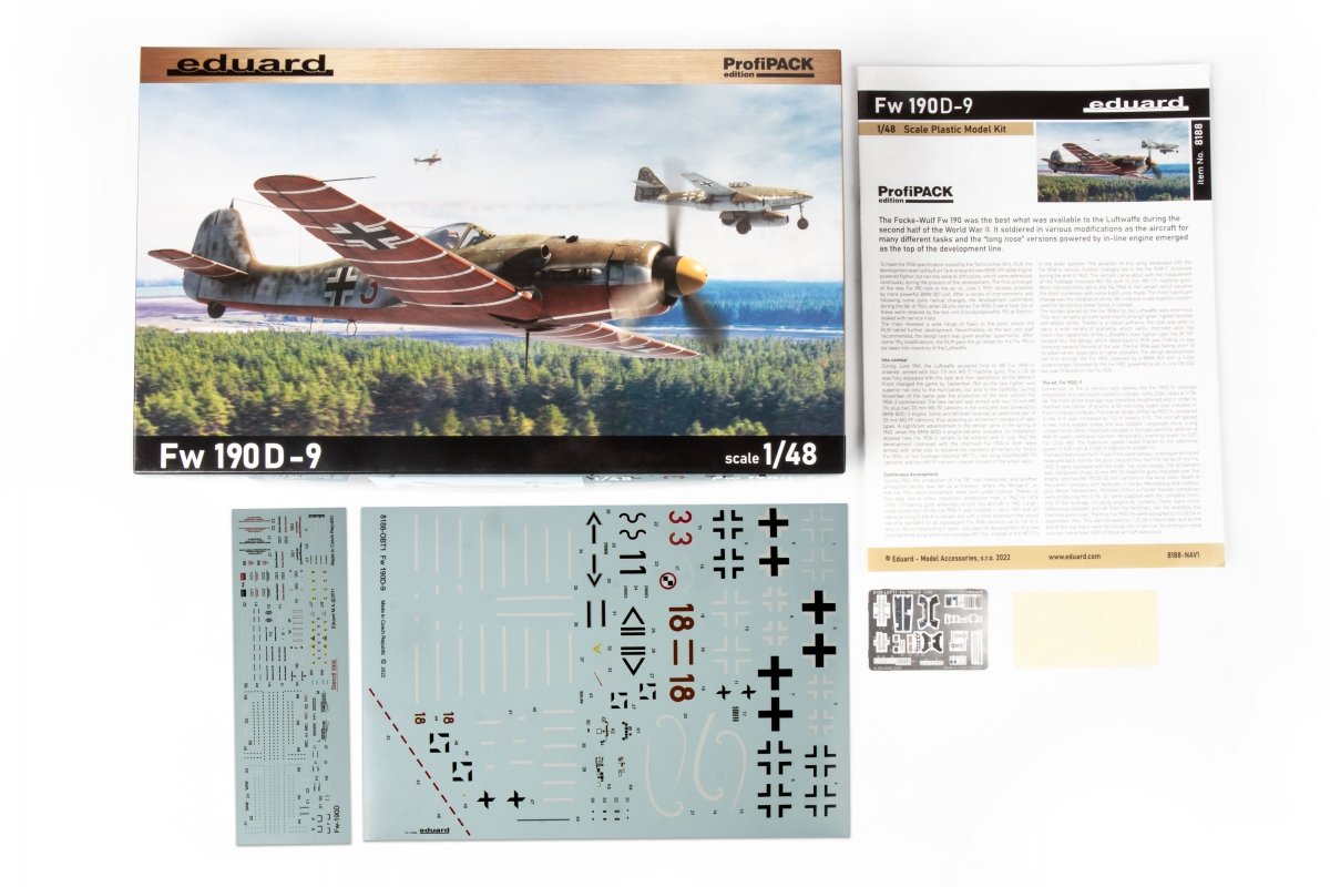 Eduard 8188 Fw 190D-9 ProfiPACK edition 1/48 – immagine 3