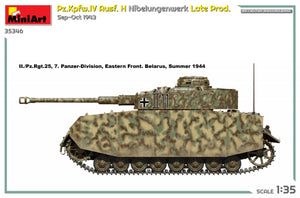MiniArt 35346 Pz.Kpfw.IV Ausf. H Nibelungenwerk Late Prod. Sep-Oct 1943 1/35 – imagen 5