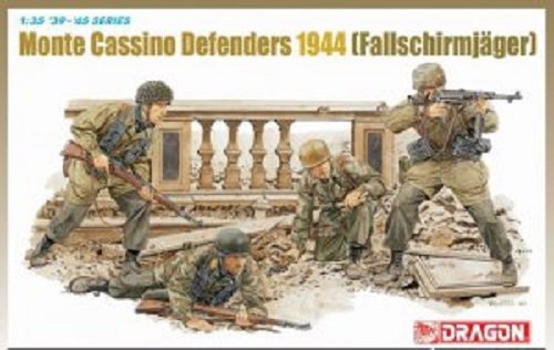 Dragon 6514 Monte Cassino Defenders 1944 Fallschirmjager (ensemble de 4 figurines) (1/35)