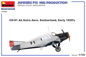 MiniArt 48005 Junkers F13. Mid Prod. German, Polish, Swiss Service 1/48 – image 9