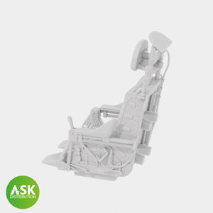 Art Scale Kit A48027 F-84F Thunderstreak Ejection Seat excl. Seat Belts 1/48 – zdjęcie 2