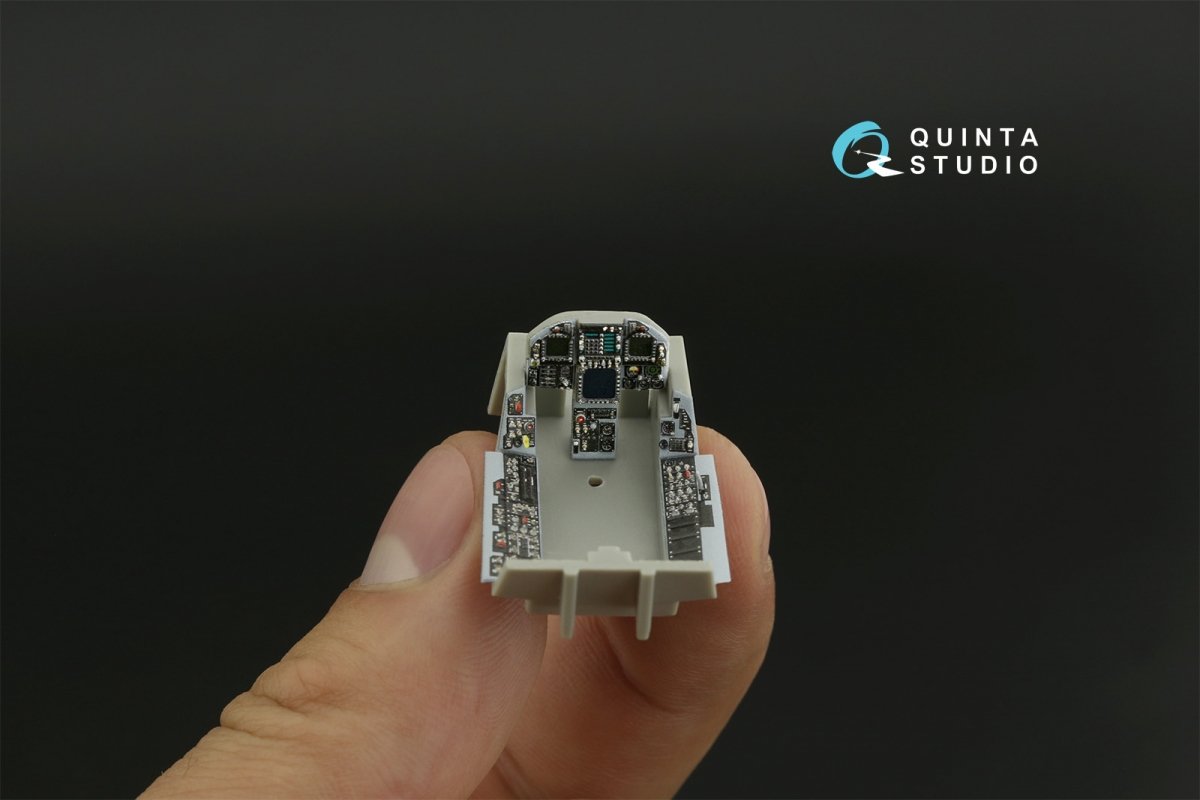 Quinta Studio QDS-48277 F/A-18А 3D-Printed &amp;amp; coloured Interior on decal paper (HobbyBoss)(Small version) 1/48 – Bild 10