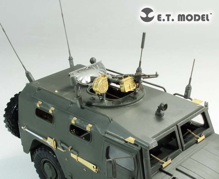 E.T. Model E35-184 Russian GAZ-233014 STS &amp;quot;TIGER&amp;quot; (For Meng VS-003) 1/35 – Bild 5