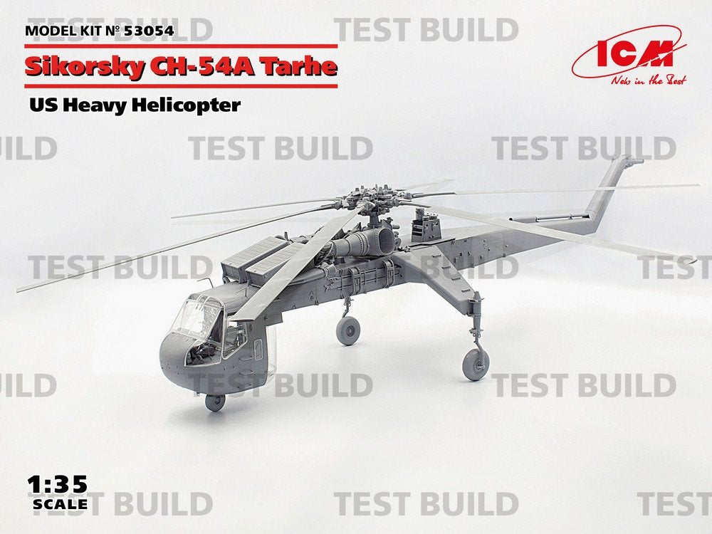 ICM 53054 Sikorsky CH-54A Tarhe US heavy helicopter 1/35 – Bild 4