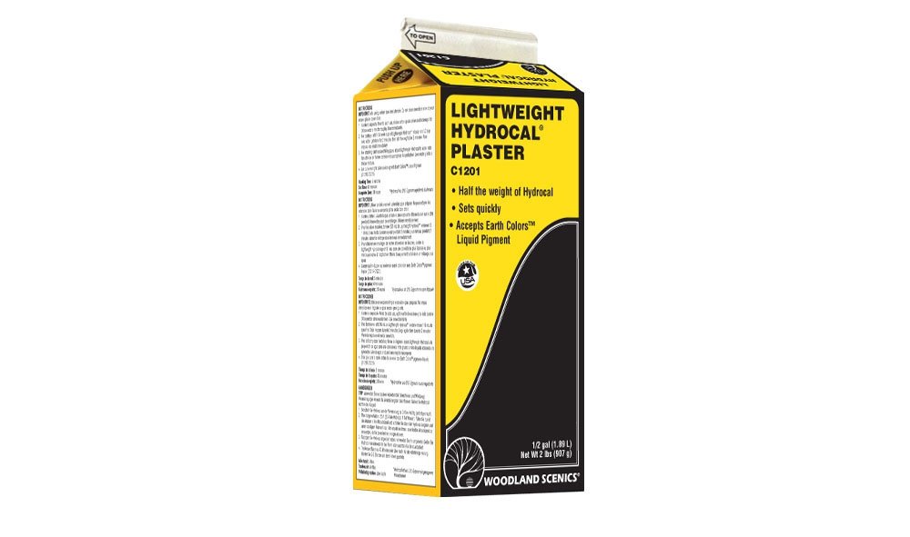 Woodland Scenics WC1201 Plâtre Hydrocal léger 2000 ml