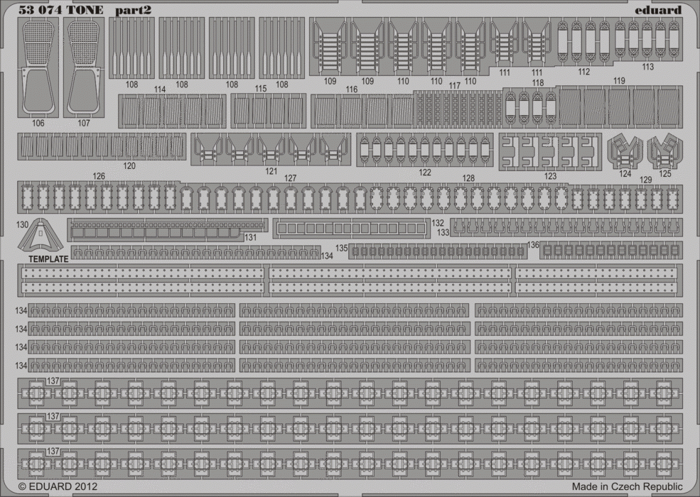 Eduard 53074 TONE 1/350 Tamiya – Bild 2