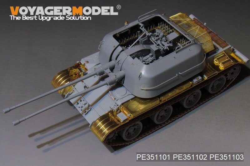 Voyager Model PE351101 Soviet ZSU-57-2 SPAAG Basic set（For TRUMPETER 05559） 1/35 – image 3