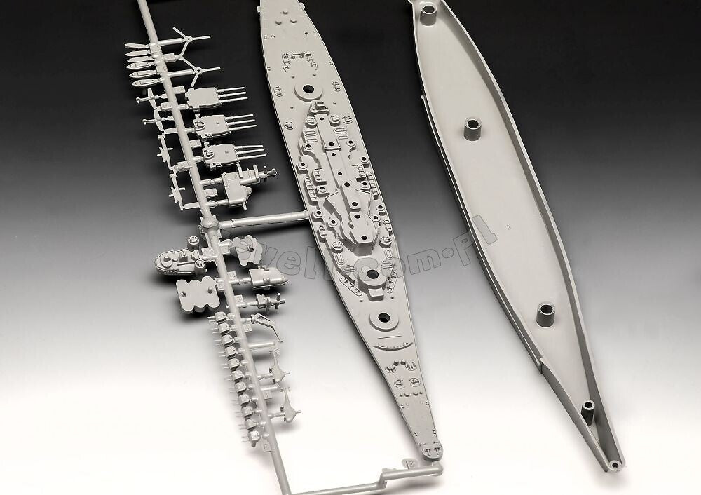 Revell 65183 USS New Jersey Model Set 1/1200 – immagine 7