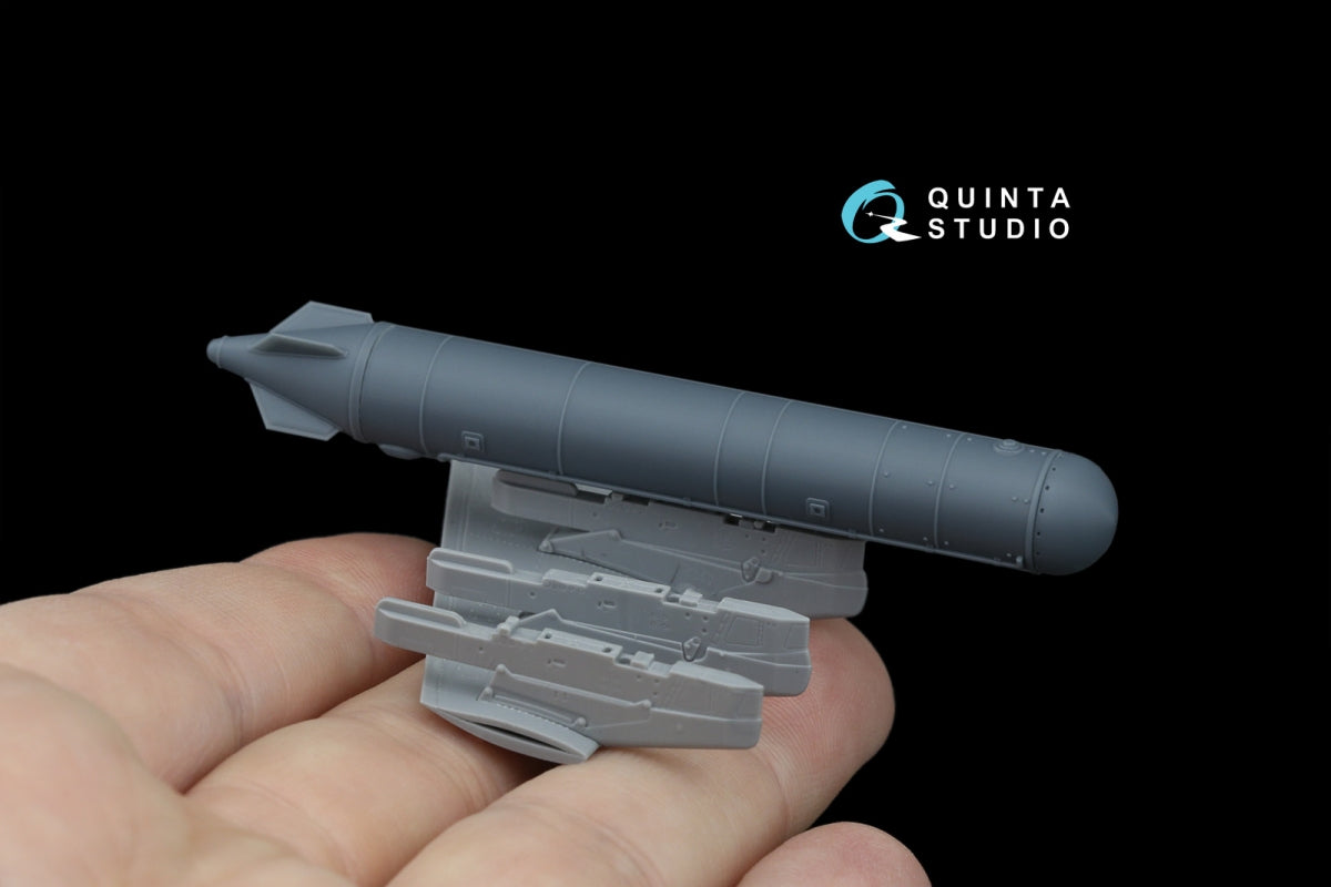 Quinta Studio QT48098 External Fuel Tank for Ka-52 PTB-550 (for all kits) 1/48