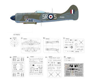 Eduard 82125 Tempest Mk.II late version Profipack edition 1/48 – image 3