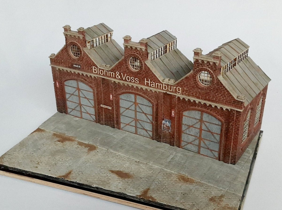 RT-Diorama 35285 Diorama-Base: &amp;quot;Industrial Hangars&amp;quot; 1/35 – immagine 16