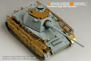 Voyager Model PE35803 WWII German Pz.Kpfw.IV Ausf.J (mit Panther F turret) For DRAGON 6824 1/35 – imagen 10