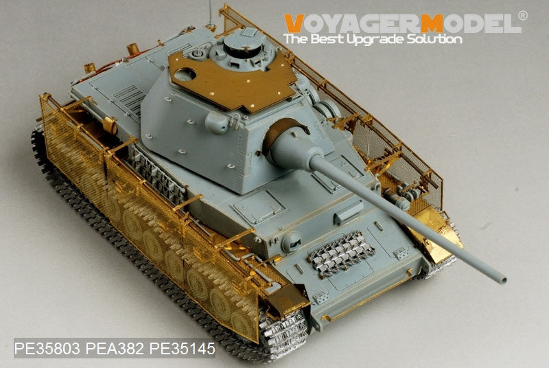 Voyager Model PE35803 WWII German Pz.Kpfw.IV Ausf.J (mit Panther F turret) For DRAGON 6824 1/35 – imagen 10