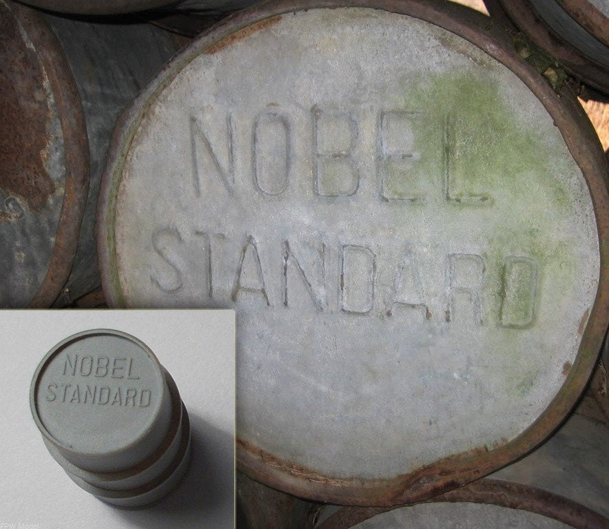 Barils de carburant NOBEL allemands FPW Modèle 72212 (4 pièces) 1/72