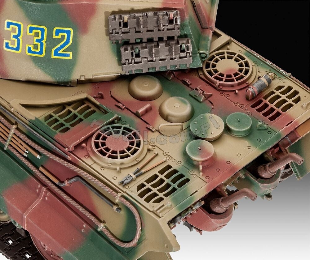 Revell 63249 Tiger II Ausf.B Henschel Turret Model Set 1/35 – immagine 4