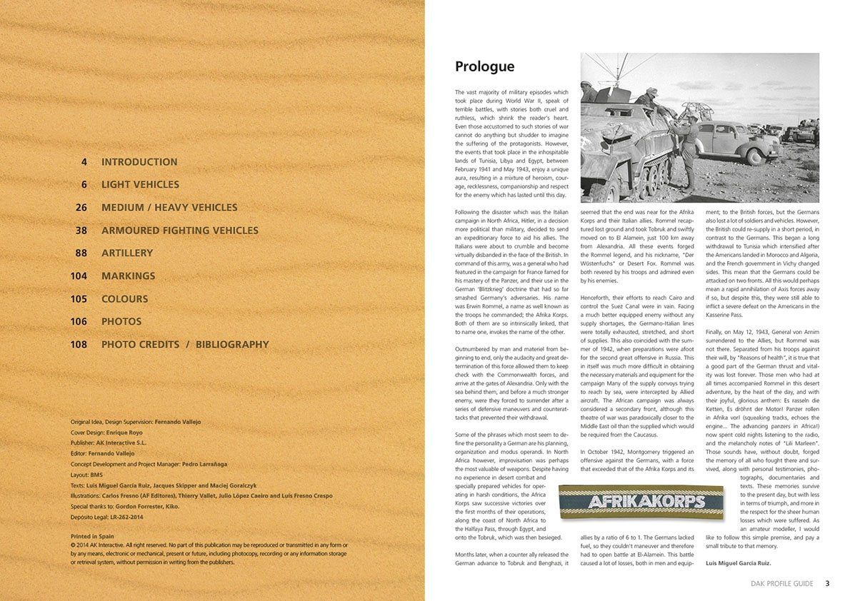 AK Interactive AK271 D.A.K. PROFILE GUIDE (English) – immagine 2