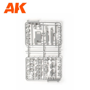 AK Interactive AK35504-B PZ.KPFW.IV AUSF.D AFRIKA KORPS + 5 FIGURINES ÉQUIPAGE DE CHARS ALLEMAND AFRIKA KORPS 1/35 – image 8
