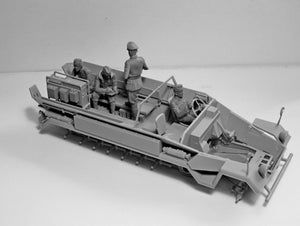 ICM 35105 Beobachtungspanzerwagen Sd.Kfz.251/18 Ausf.A WWII German Observation Vehicle with crew 1/35 – imagen 8