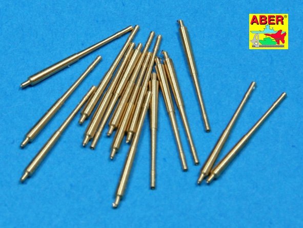 Aber 350L-13 Set of 16 pcs 105 mm SFLAK barrels SKC/33 used in C/31 mount for German war ships 1/350
