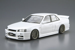 Aoshima 05534 URAS ER34 Skyline Type-R &amp;#39;01 (Nissan) 1/24 – zdjęcie 2