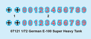 Trumpeter 07121 German E-100 Super Heavy Tank 1/72 – Bild 3