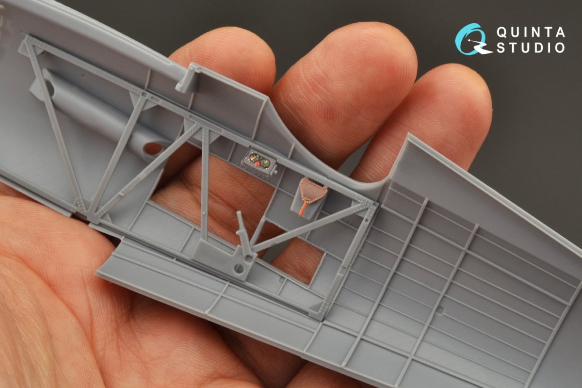 Quinta Studio QD32113 PZL P.11c 3D-Printed &amp;amp; coloured Interior on decal paper (IBG model) 1/32 – Bild 10