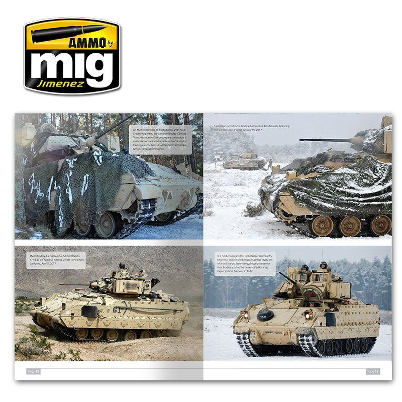 AMMO of Mig Jimenez 5952 M2A3 BRADLEY FIGHTING VEHICLE IN EUROPE IN DETAIL VOL 2 (English) – Bild 7