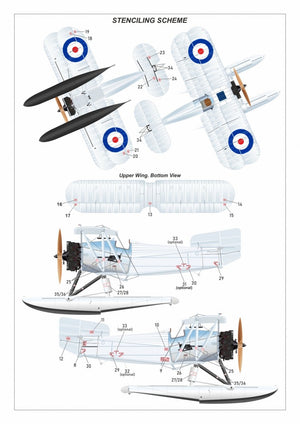Armory Models 48004 Fairey Flycatcher British Interwar FAA Floatplane Fighter, Late (Metal) 1/48 – image 13