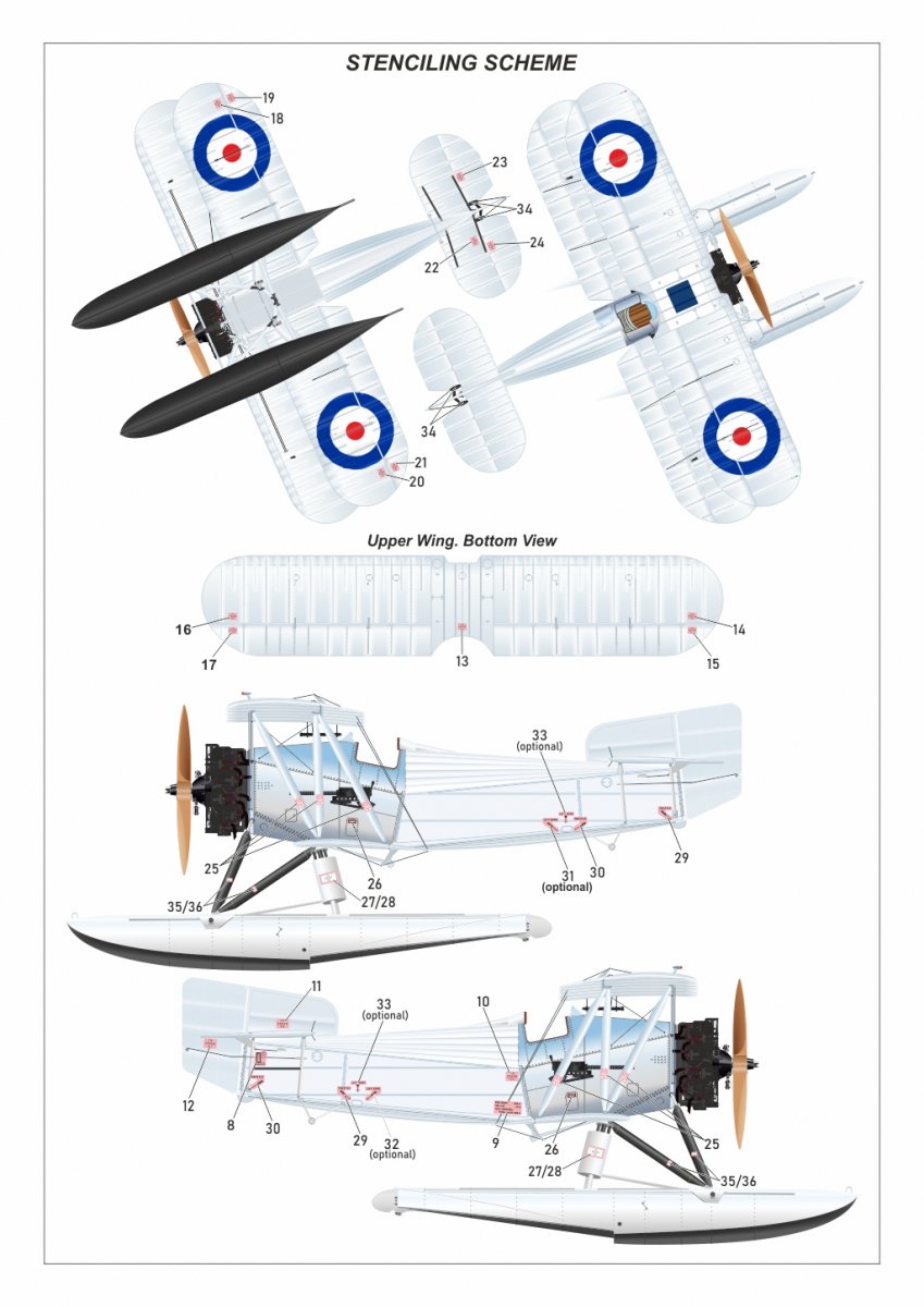 Armory Models 48004 Fairey Flycatcher British Interwar FAA Floatplane Fighter, Late (Metal) 1/48 – image 13