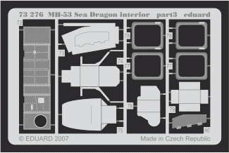 Eduard 73276 MH-53 interior 1/72 ITALERI – imagen 3
