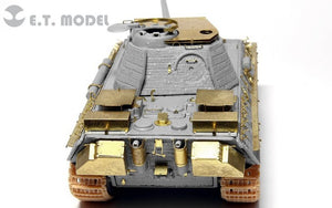 E.T. Model E72-010 WWII German Panther G Anti Aircraft Armour For DRAGON Kit 1/72 – immagine 2