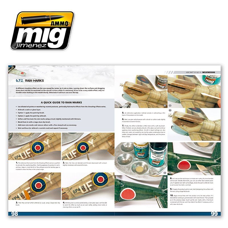AMMO of Mig Jimenez 6053 ENCYCLOPEDIA OF AIRCRAFT MODELLING TECHNIQUES VOL.4 : WEATHERING (ENGLISH) – Bild 5
