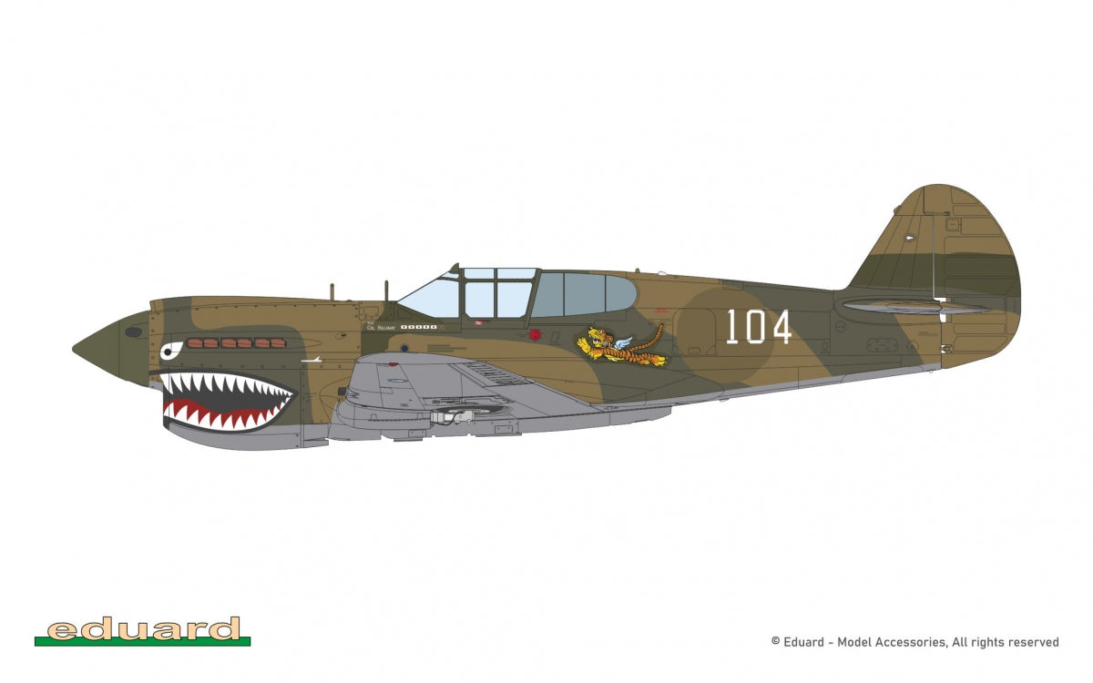 Eduard 11185 Pacific Star P-40E Warhawk - The Limited Edition 1/48 – zdjęcie 5