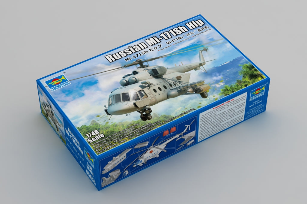 Trumpeter 05855 Russian Mi-171Sh Hip 1/48 – zdjęcie 2