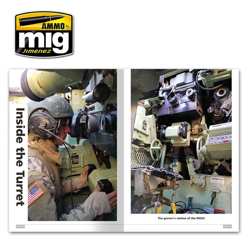 AMMO of Mig Jimenez 5952 M2A3 BRADLEY FIGHTING VEHICLE IN EUROPE IN DETAIL VOL 2 (English) – Bild 6