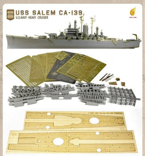 Very Fire VF350919DX USS Salem CA-139 Deluxe Kit 1/350 – immagine 2